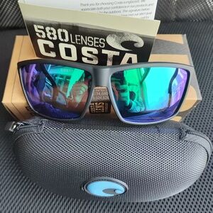 Costa Sunglasses with Blue and Green Lenses